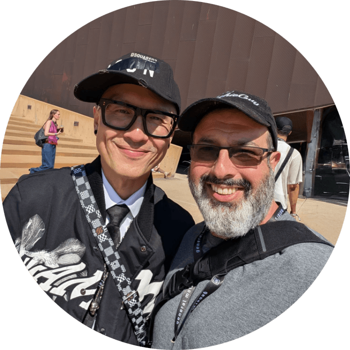 Liron Segev with Chris Do