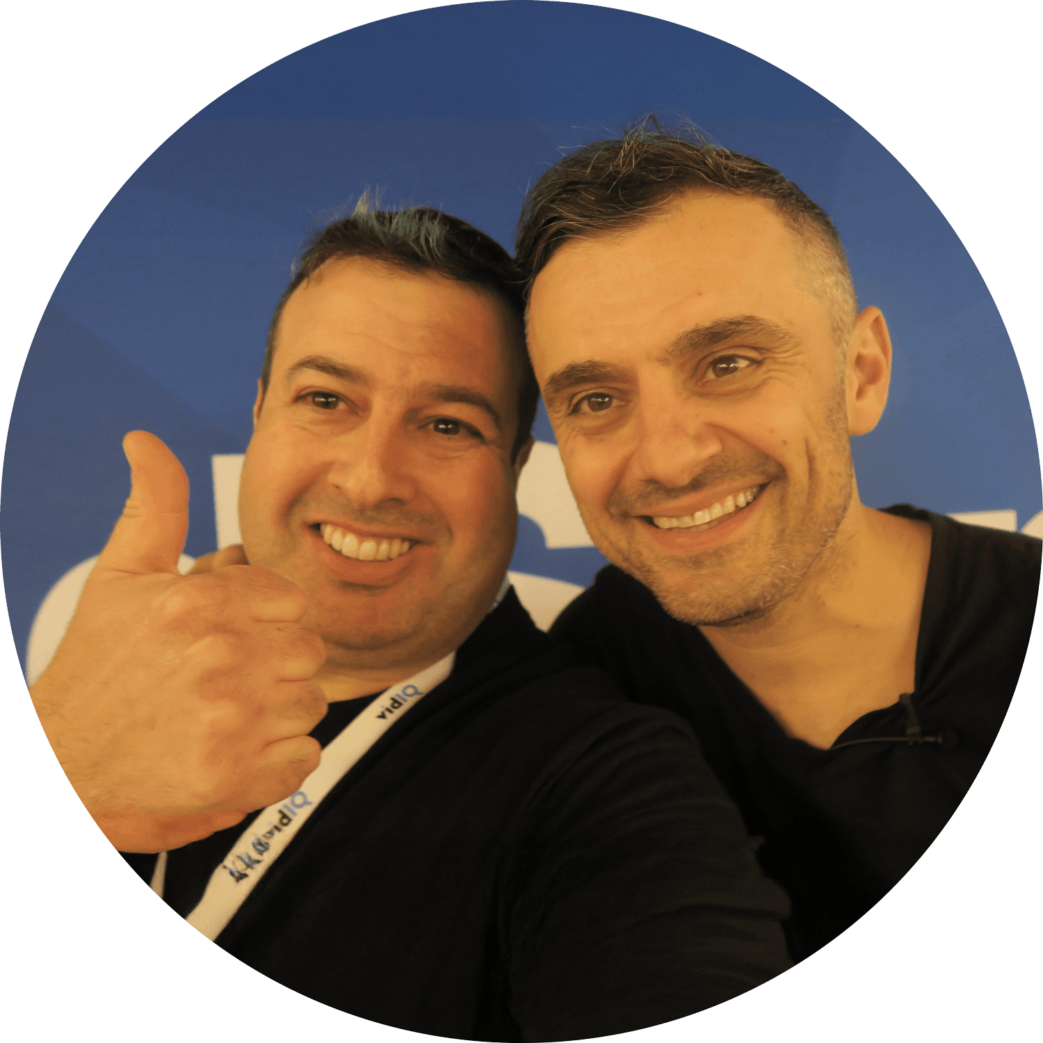 Liron Segev with Gary Vaynerchuk